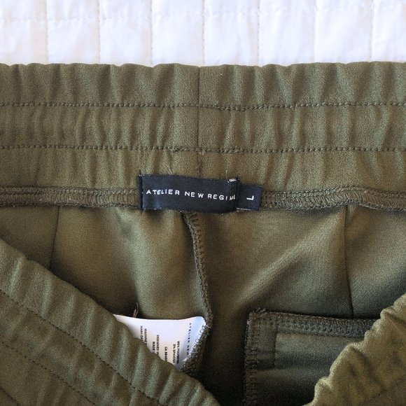 New Regime Warm Up Pants Green - Picture 8 of 11